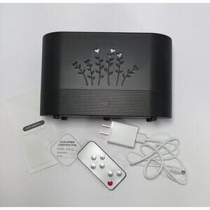 Essential Oil Diffuser LED Flame Remote Control
